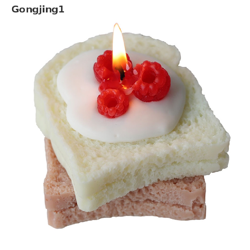 Gongjing1 Cetakan Lilin Bentuk Blueberry Raspberry Bahan Silikon Untuk Dekorasi Kue