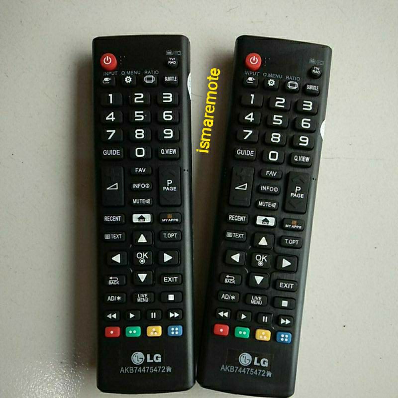 REMOTE REMOT TV LG LCD LED SMART AKB74475472