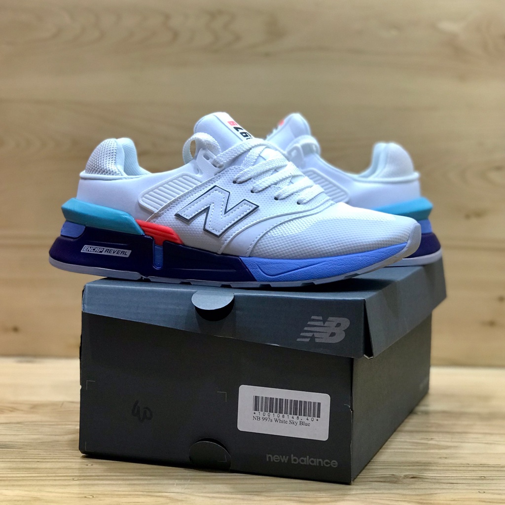 NEW BALANCE 997 WHITE SKY BLUE  SIZE 40-44