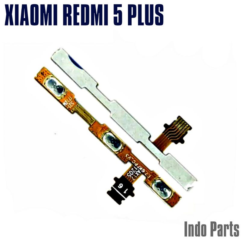 FLEXIBEL FLEXIBLE ON OFF XIAOMI REDMI 5 PLUS POWER VOLUME