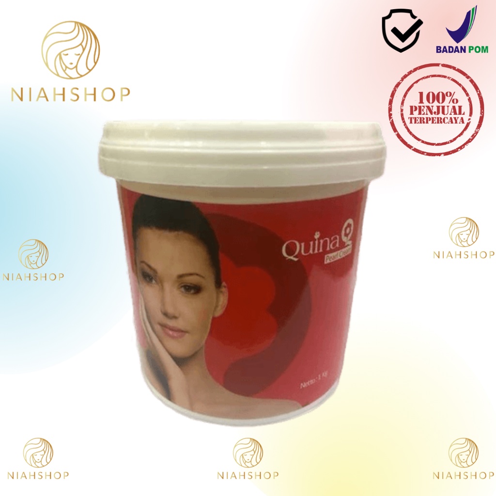 Quina Pearl Cream Original//Cream Quina 1kg//Quina Bpom