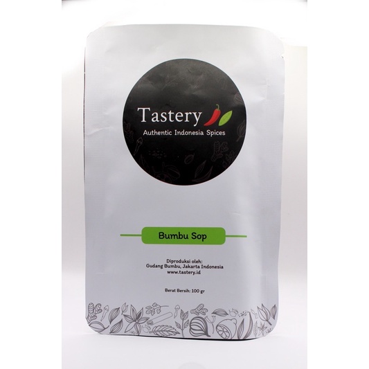 

Tastery Bumbu masak instan Sop tanpa bahan pengawet dan penguat rasa 100gr