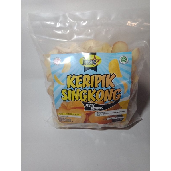

kripik singkong SEKAR LINTANG ASIN MANIS