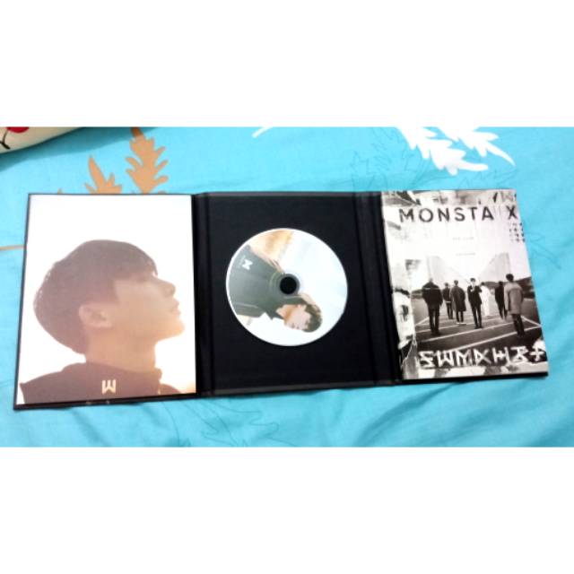 (BOOKED) Monsta X album De code Wonho Photobook dan CD Plate Dramarama