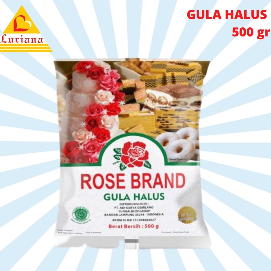 GULA HALUS ROSEBRAND 500GR