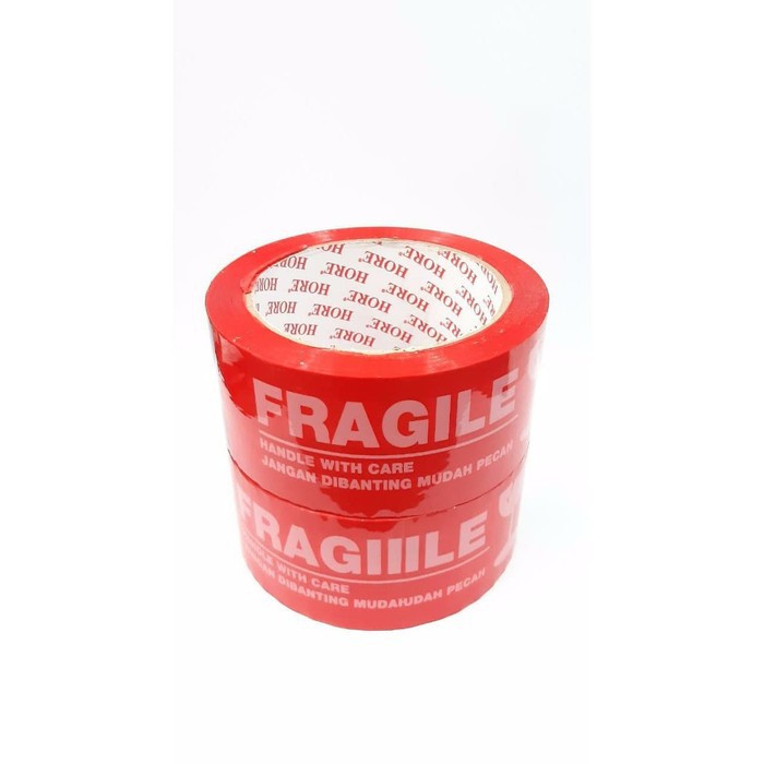 

SELOTIP / HORE 2`FRAGILE MERAH POP 1 PCS