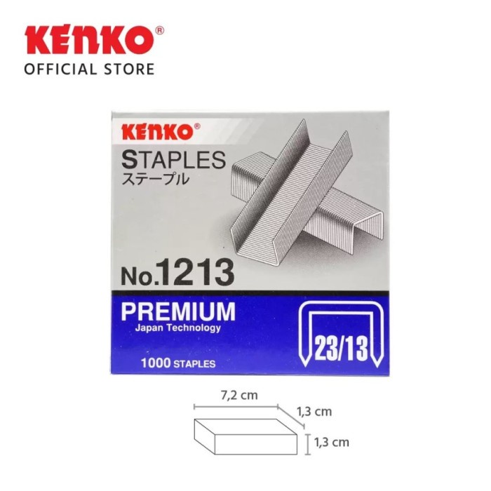 

BOS Isi Stapler Besar Kenko Untuk Staples HD12N-13/Refil Staples Jilid