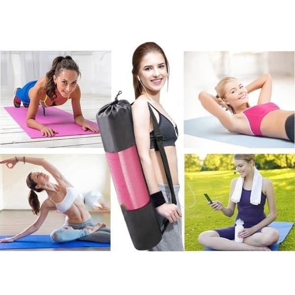 【COD】Sarung Matras Yoga` Kantung Tas Cover Bag Pilates Mat` Kantong Yoga Mat Carrier Case