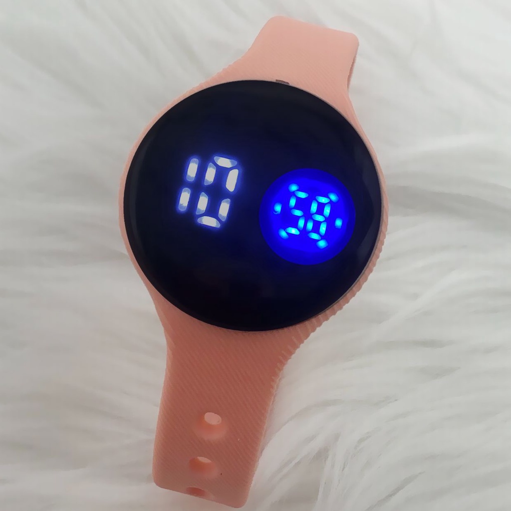 jam tangan led digital Touch /Jam Tangan Olahraga LED Anti Air