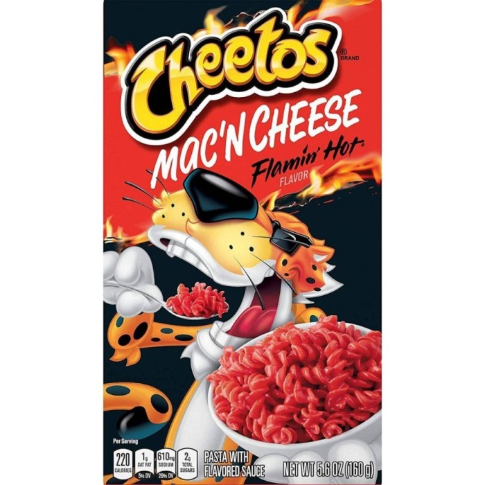 

Cheetos Mac n Cheese - Flamin Hot Flavour 164 gr