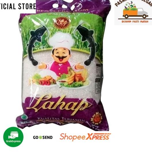 

10.10 ✨SALE✨ Beras Premium Lahap 5 kg Kualitas Super !!!