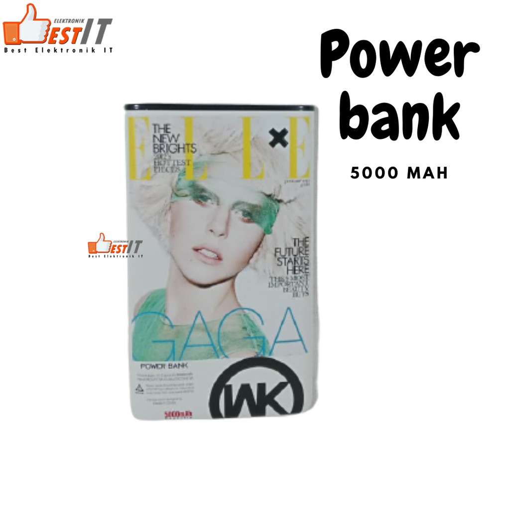 Power Bank FASHION WK 5000MAH