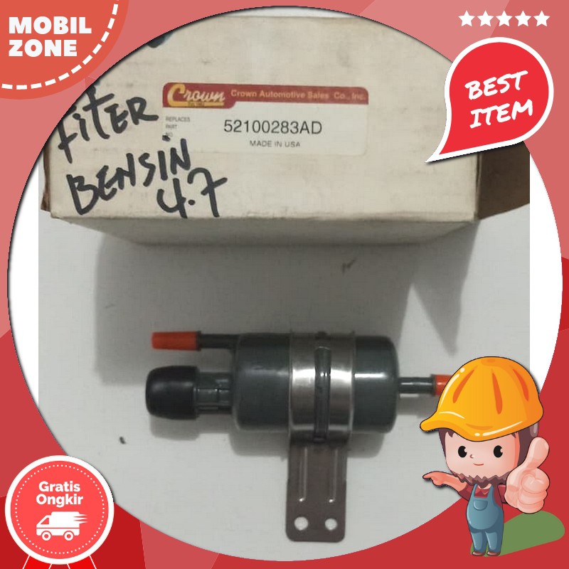 Sparepart Mobil Fuel Filter Saringan Minyak Jeep Grand Cherokee ( Crown )