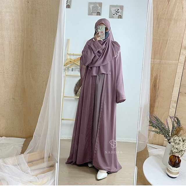 ABAYA OUTER KARDIGAN ABAYA SIZE XS S M | CARDY ABAYA