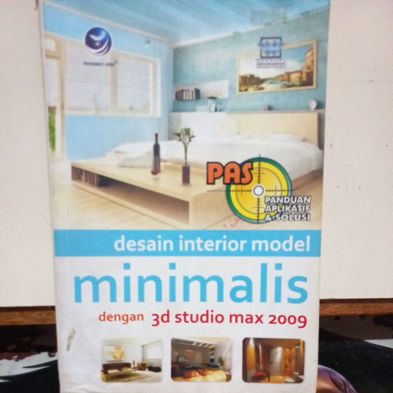 Buku Komputer Interior Modal Minimalis dengan 3d studio Max 2009