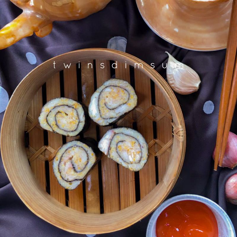 

Dimsum Siomay Ayam Gulung Nori - isi 6biji
