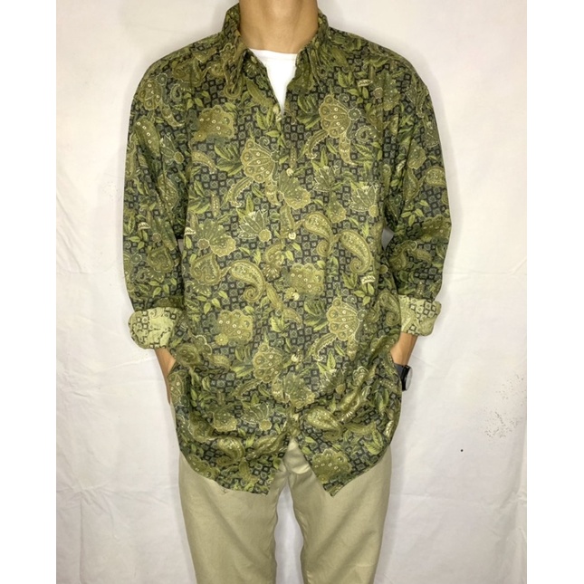 kemeja vintage second