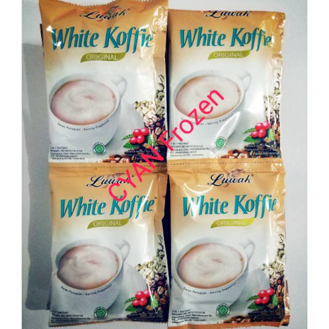 

LUWAK White Koffie (10sachets/renceng)