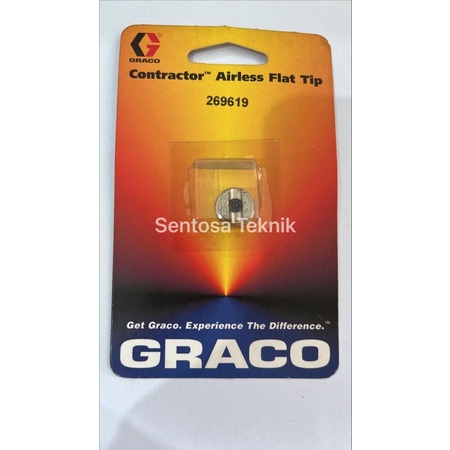 GRACO Contractor Flat Tip / Spray Tip 269619