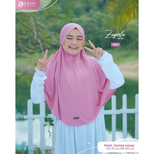 Jilbab Instan Zaqeela By Daffi