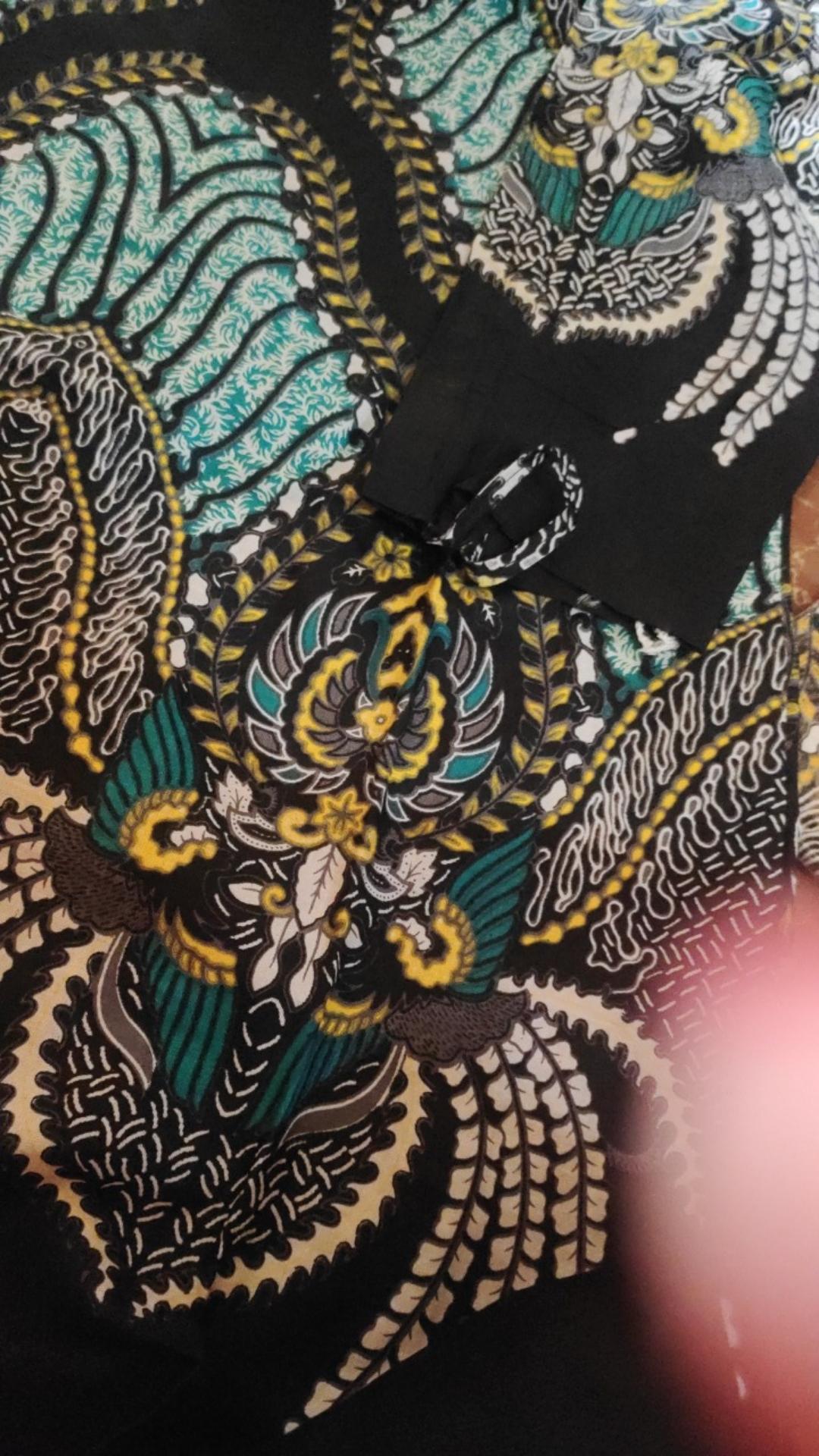 Maura Couple - Sania Ruffle Batik Couple Ori Ndoro Jowi Garansi Termurah Shopee -  Batik Modern Solo