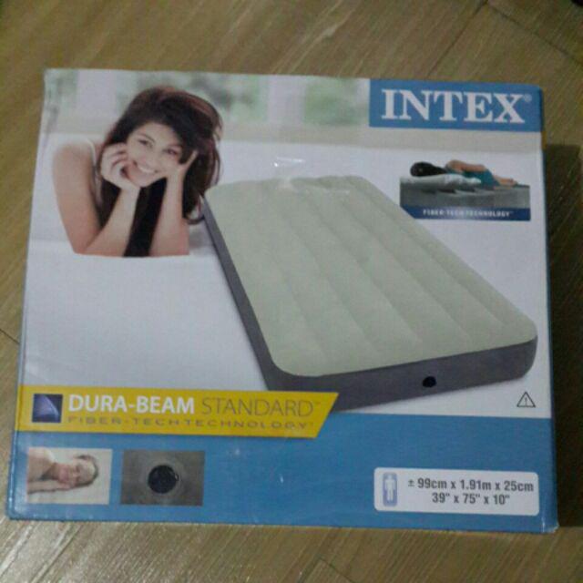 Kasur Angin High Quality - Intex Dura Beam Twin 64707