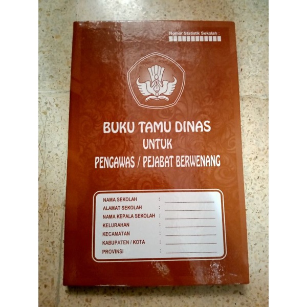 

Buku tamu dinas