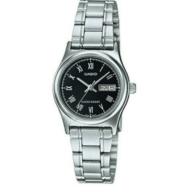 JAM TANGAN CASIO ORIGINAL WANITA LTP-V006D-1B