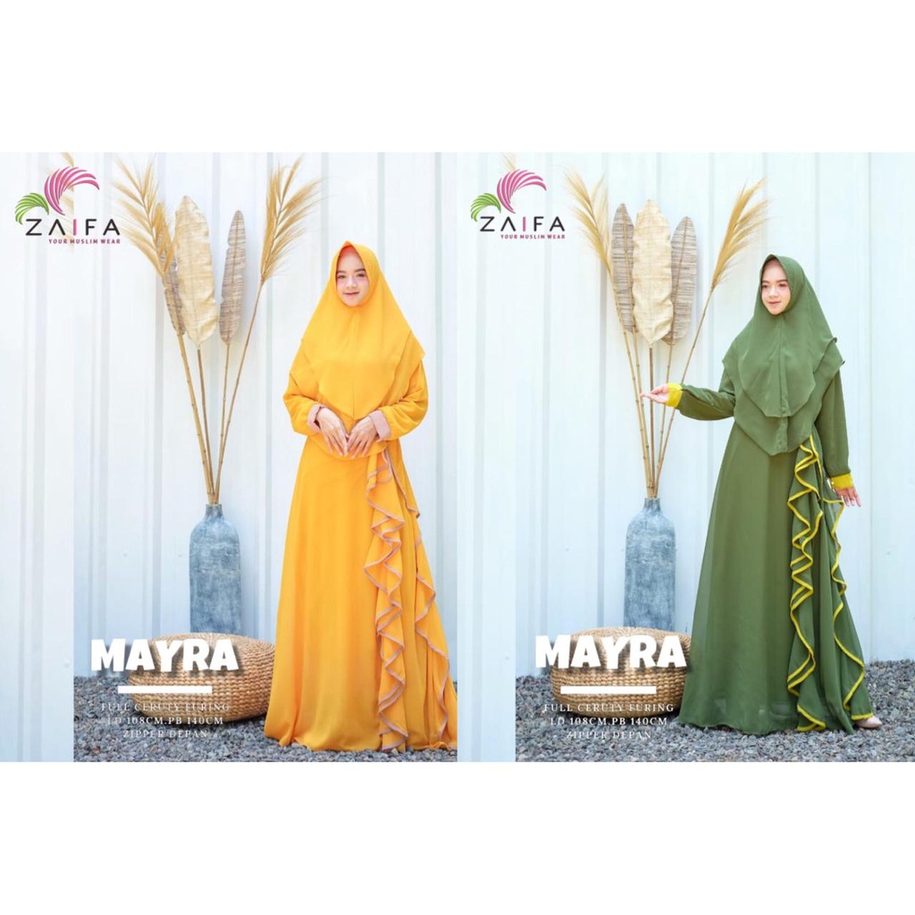 gamis syari mayra