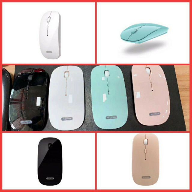 MOUSE WIRELESS YK DESIGN ULTRA-THIN WIRELESS MOUSE YK-W10