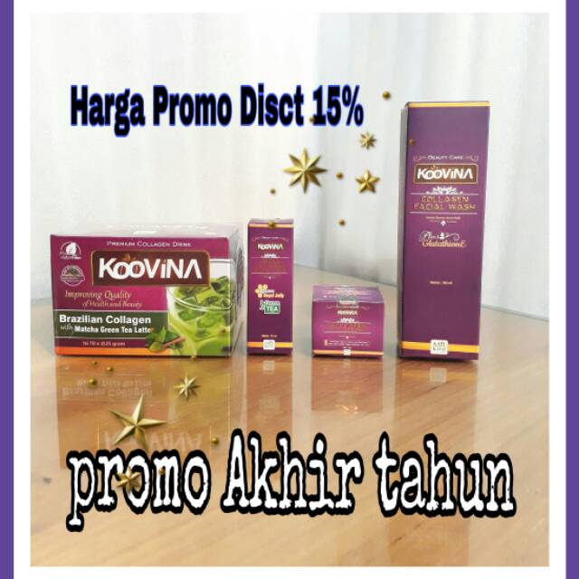 Paket Promo Hemat Koovina  discount akhir tahun