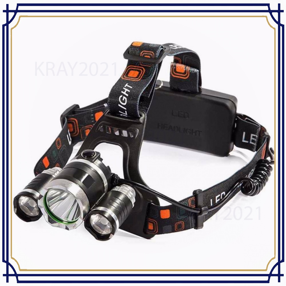 TaffLED Ares Headlamp Headlight 3 LED Cree XM-L T6 + 2 XEP - L3