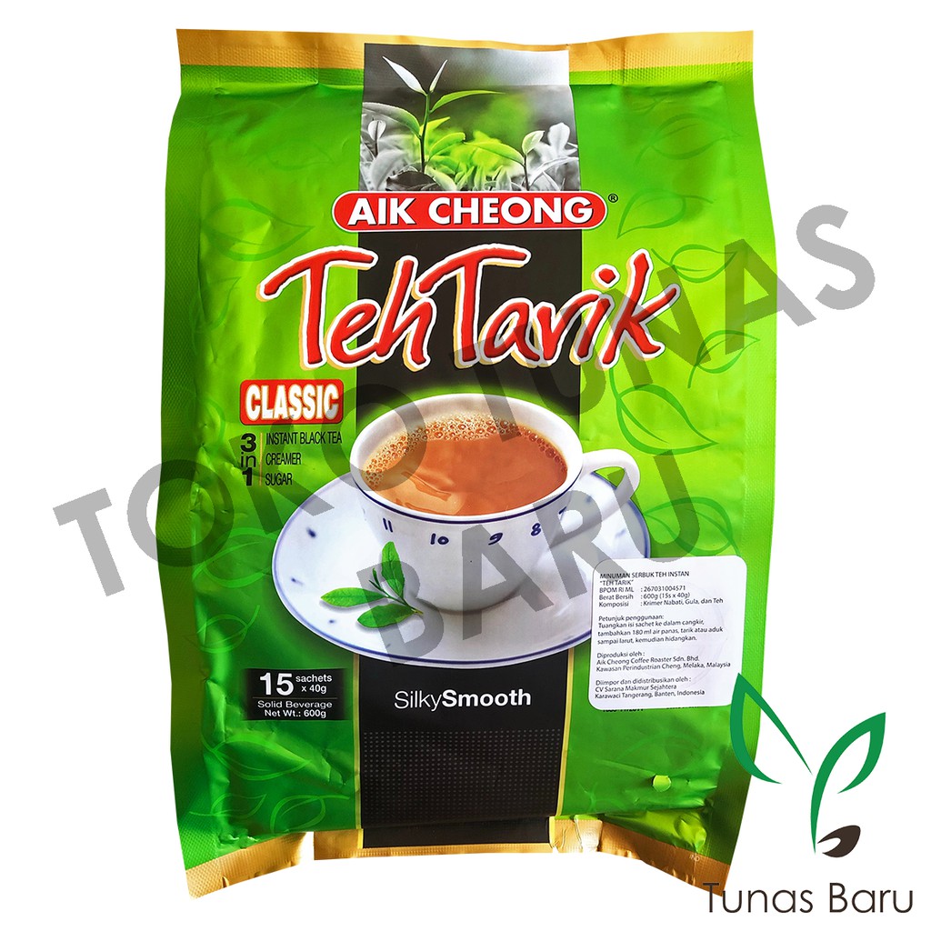 

Aik Cheong Teh Tarik 3 in 1 Malaysian Tea (Teh Tarik Instan)