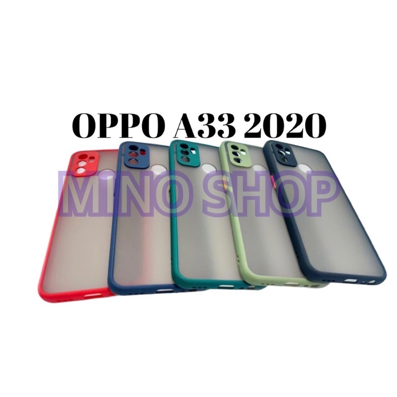 SOFTCASE OPPO A33 2020 - HARDCASE DOVE MYCHOICE PLUS PELINDUNG KAMERA - AERO CASE