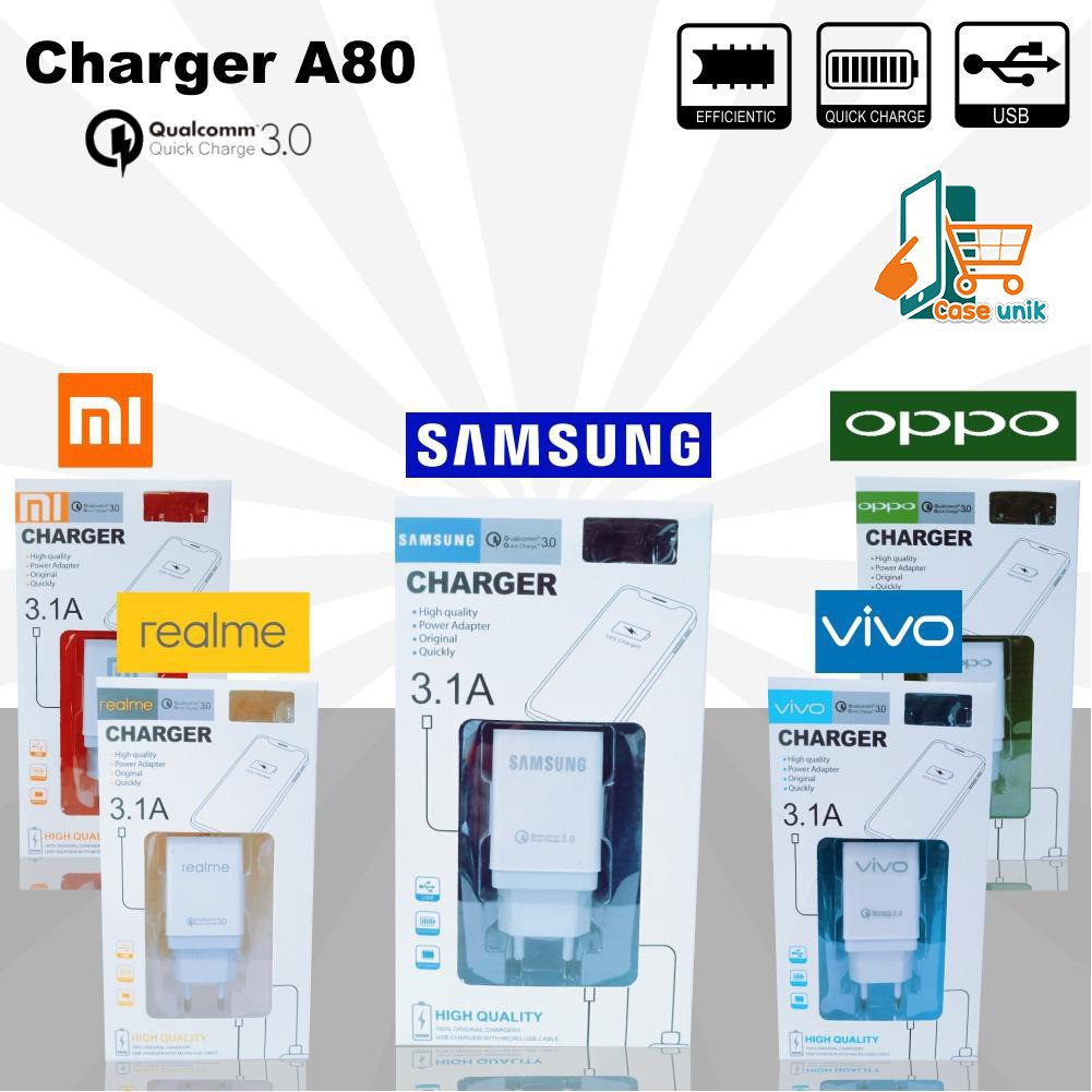 BM048 A80 Cashan Cashan SAMSUNG 3Amper QUALCOM micro fast Charging Anti meledak J2 prime j3 j5 j7  CS2672