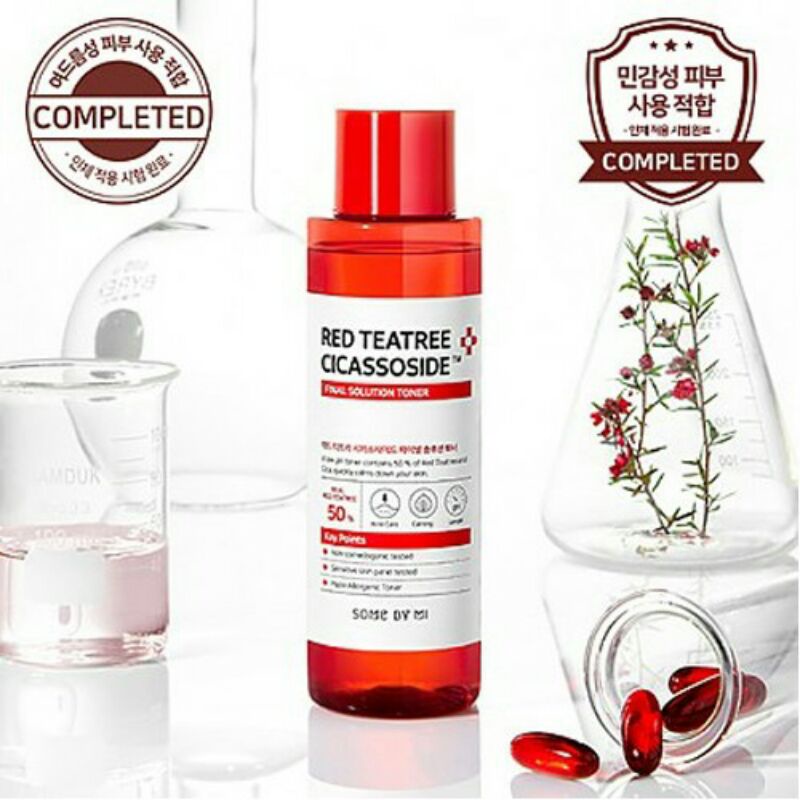 SOME BY MI SOMEBYMI RED TEA TREE TEATREE Cicassoside Final Solution Toner 150ml