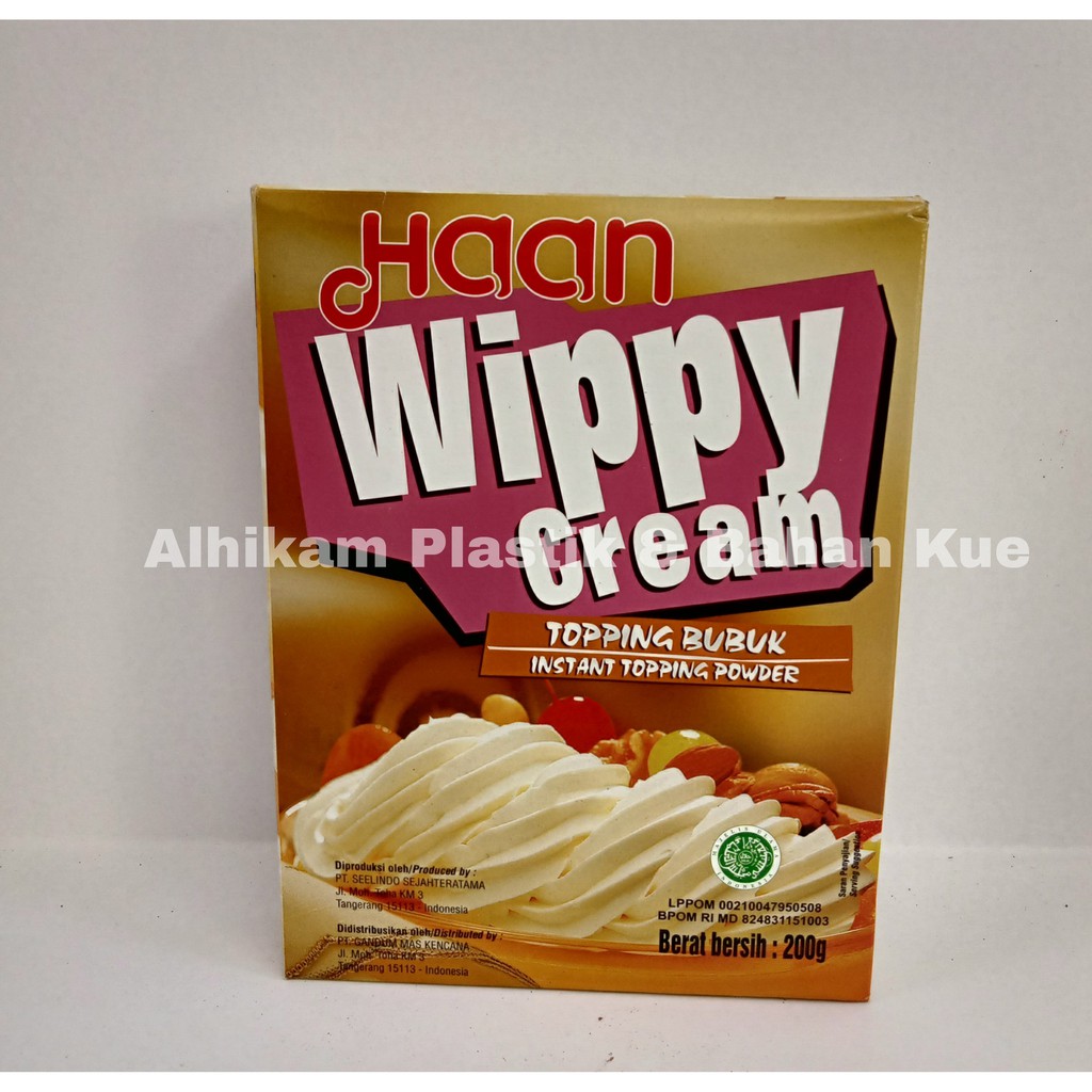 

Haan Wippy Cream 400gr