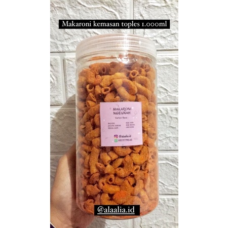 

Makaroni by Alaalia (kemasan toples 1.000ml)