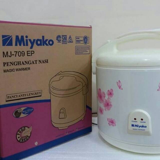 MIYAKO MJ-709 EP Penghangat Nasi / Rice Warmer / Magic Jar