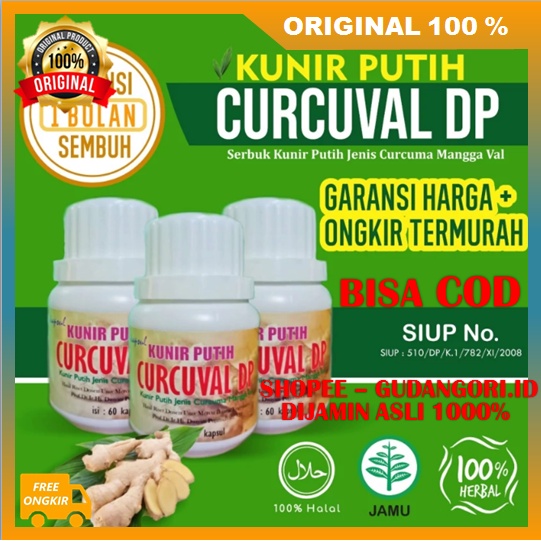 

Kunir Putih Curcuval DP ORIGINAL