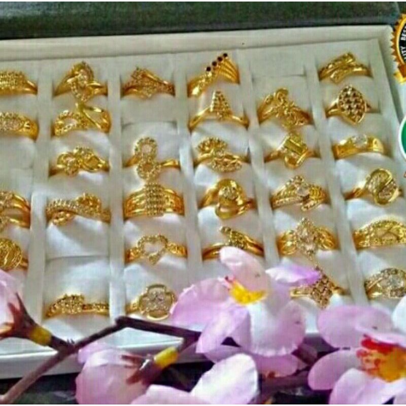 Cincin cantik Murah serba 12k