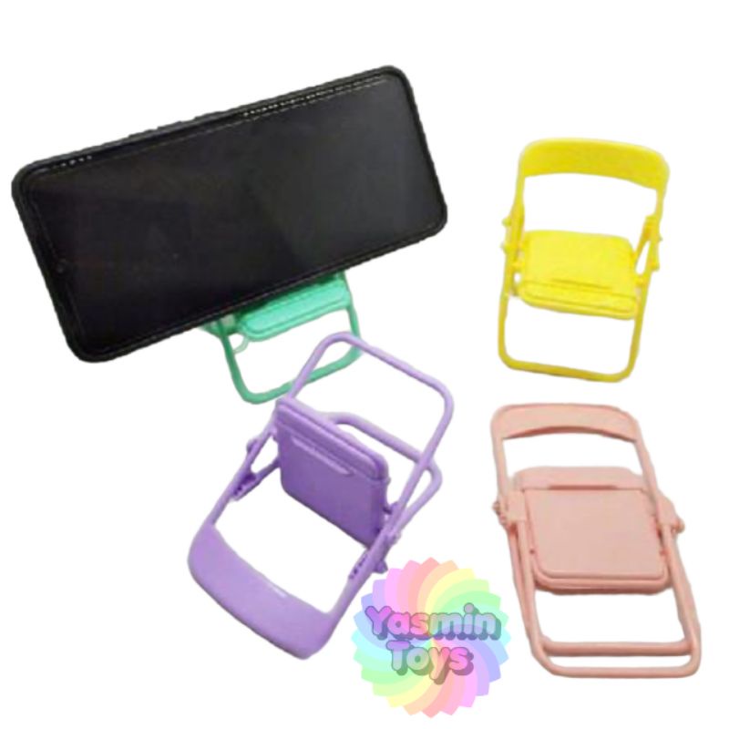 5PCS MAINAN KURSI KECIL  PLASTIK WARNA WARNI /KURSI BERBIE