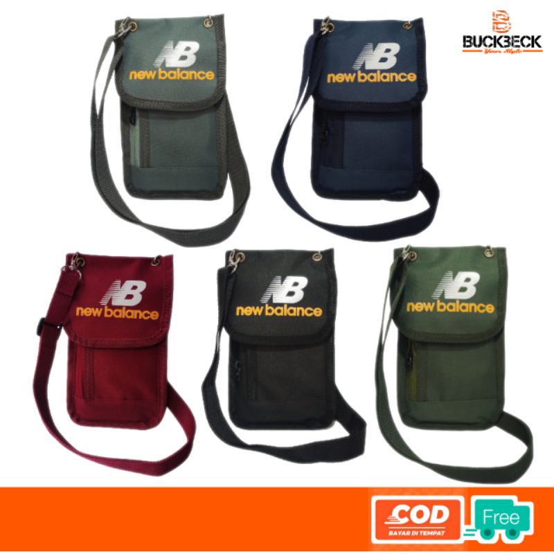 Tas Selempang Bahu Slingbag Pinggang Hanging Wallet Hp Mini Mono Pria Wanita Gantung Leher Ori Murah