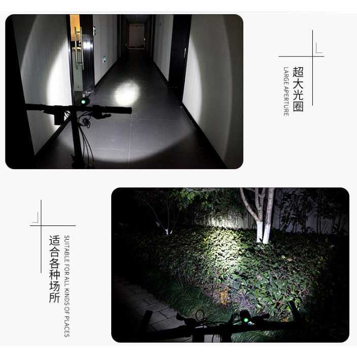 Gaoheng Lampu Sepeda LED Serbaguna CREE XML-Q5 - ZHA0014