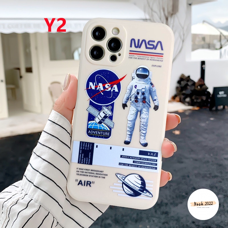 Soft Case TPU Motif NASA Untuk Oppo A16 A76 A74 A96 A54 Reno 7 5 6 A12 A36 A15 A35 Reno 5F A53 A94 A55 A16K A16E A12 A9 A5 A11 A9 A5 A2S A7A A11S Atrosa A2 A3S A5A A11S Atroa