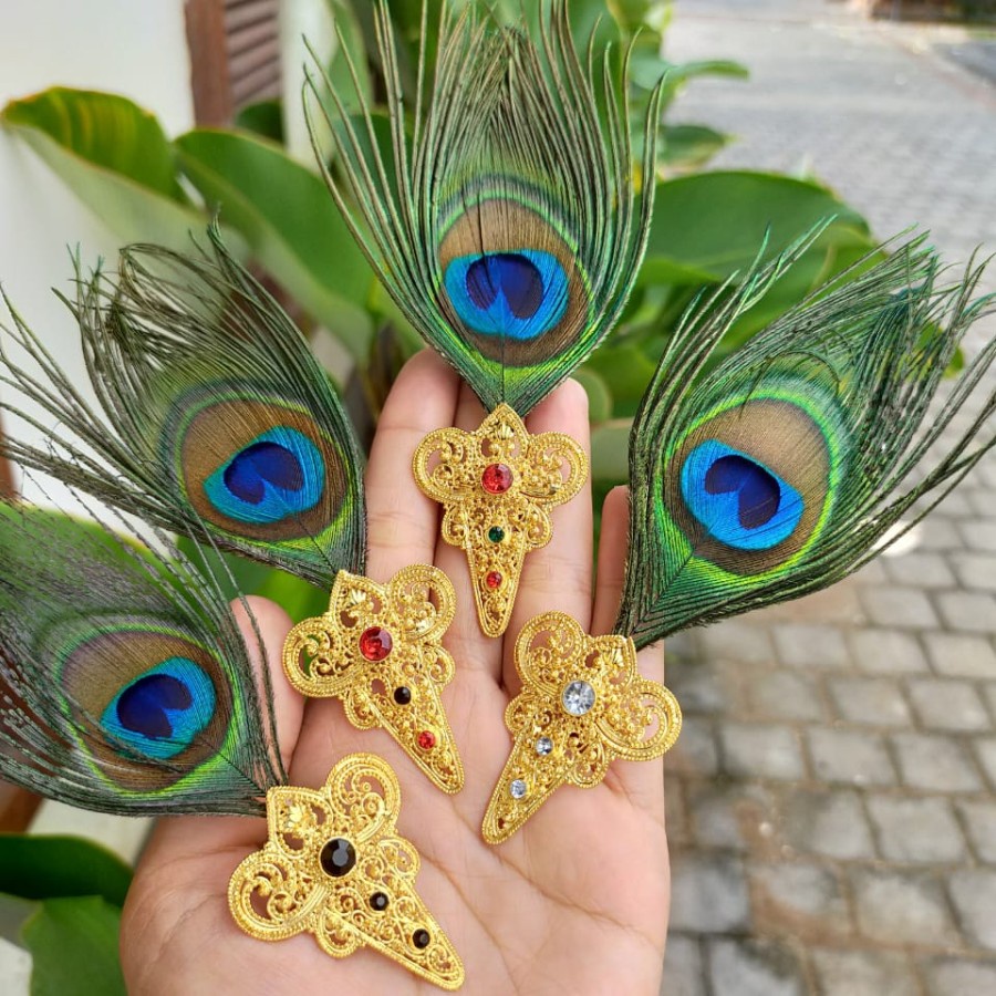 Bros bulu merak krisna alpaka bali