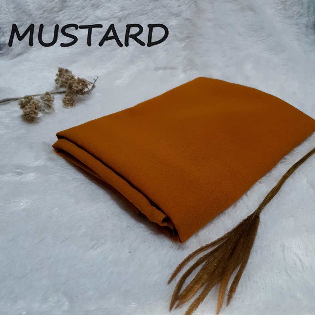 Pashmina Tali 200cm Diamond Italiano 75x200cm Pasmina Pastal Jumbo-mustard