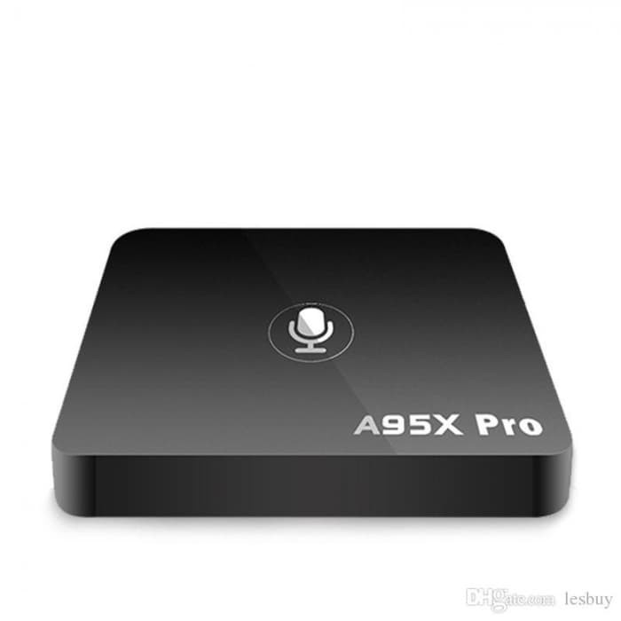Promo A95X PRO Android TV Box Voice Control Nougat 7 1 2GB 16GB S905W Diskon