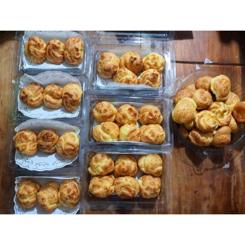 

kue soes vanila dingin