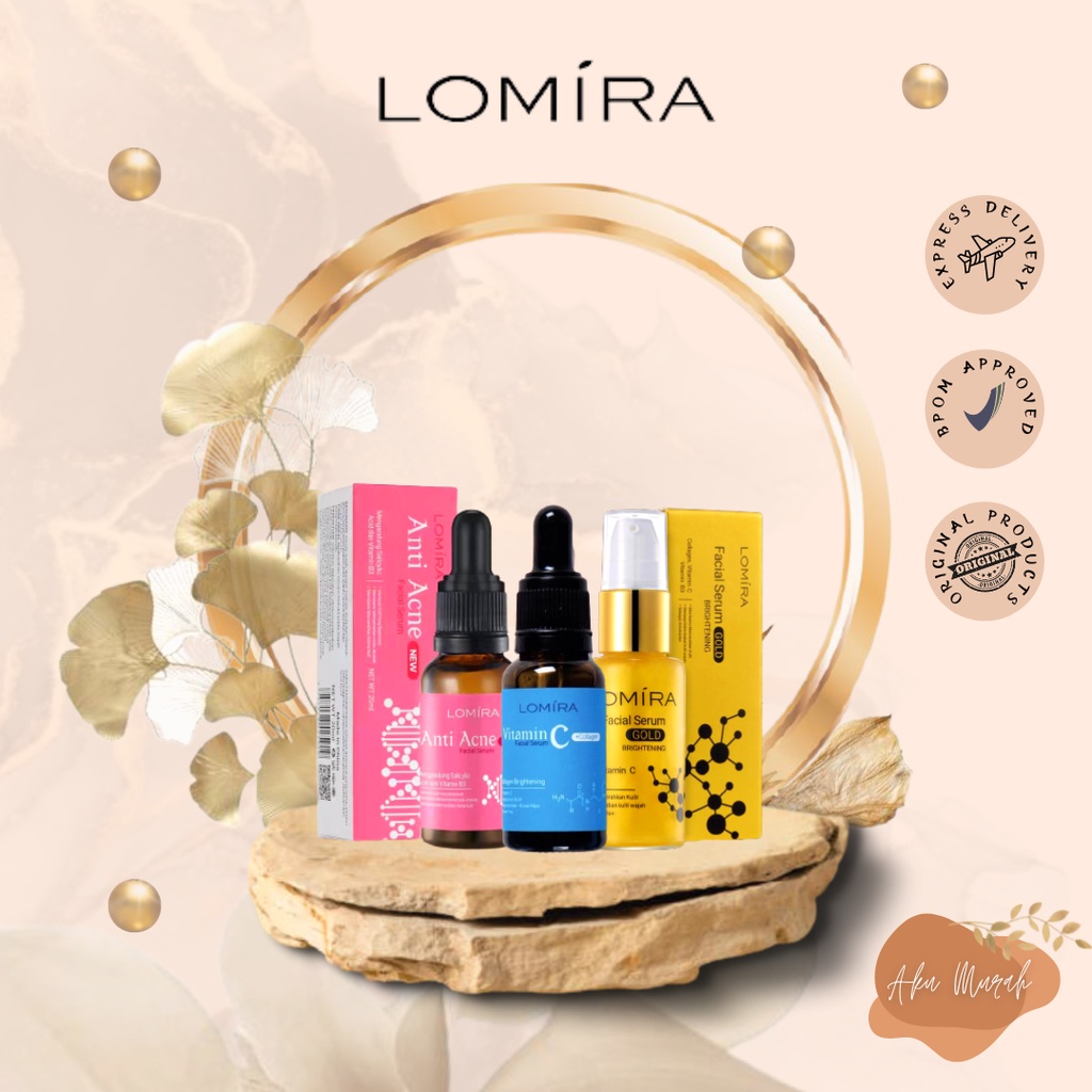 ✨ AKU MURAH ✨ LOMIRA FACIAL SERUM SERIES BPOM